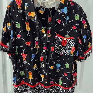 Vintage f.l.Malik Top M